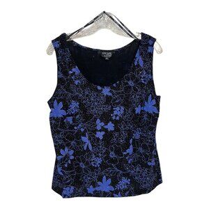 Xscape Woman by Joanna Chen Glitter Floral Sleeveless Top – Size 1X
